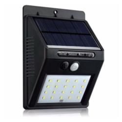 Lampa Solarna Naświetlacz LVT 20xSMD LED Czujnik Ruchu 0593