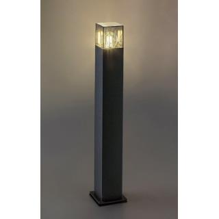 Lampa Ogrodowa Słupek Loanda Rabalux 65cm 1XE27 IP54 Czarny 77082