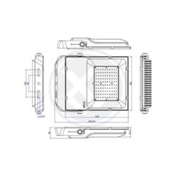 Projektor LED Px-100W 5000K 0550 Lvt