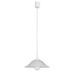 LAMPA WISZĄCA ALABASTRO D30 E27/6W BIAŁA