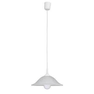 LAMPA WISZĄCA ALABASTRO D30 E27/6W BIAŁA