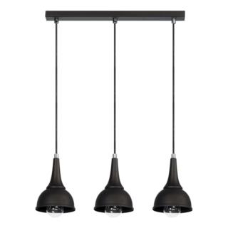 LAMPA WISZĄCA ALLA 514 3L CZARNA