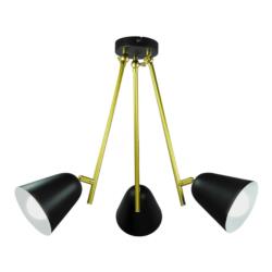 Lampa Żyrandol Alder Rabalux E14 3x40W Czarna 5376