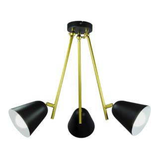 Lampa Żyrandol Alder Rabalux E14 3x40W Czarna 5376