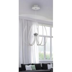 Lampa Wisząca Sufitowa Alisha Rabalux LED 62W Srebrna 2434