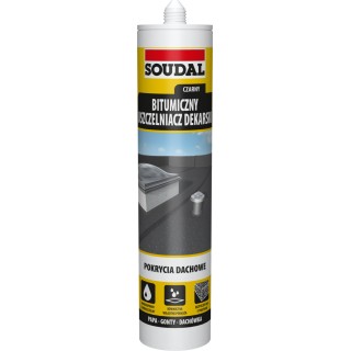 USZCZELNIACZ DEKARSKI CZARN 300ml SOUDAL