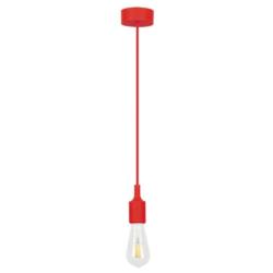 Lampa Wisząca Sufitowa Roxy Rabalux E27 60W Czerwona 1414