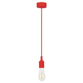 Lampa Wisząca Sufitowa Roxy Rabalux E27 60W Czerwona 1414