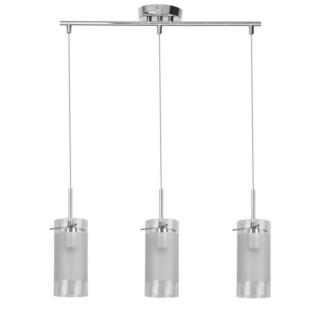 Lampa Wisząca Sufitowa Florence Rabalux E14 3x40W Srebrna 6380