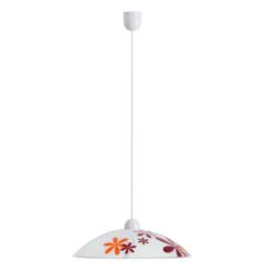 Lampa Wisząca Sufitowa Iris Rabalux E27 60W Biała 1800