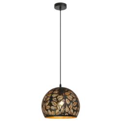 Lampa Wisząca Sufitowa Manorca Rabalux E27 40W Czarna 2276