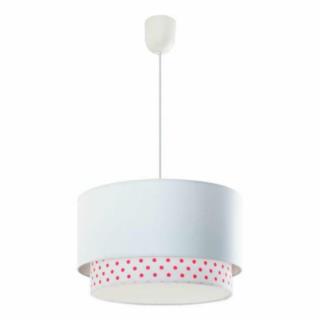 Lampa Wisząca Sufitowa Happy Lampex E27 60W Biała 687/A