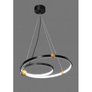 Lampa Wisząca Sufitowa Vision Auhilon LED 2x32W Czarna P2820-32W