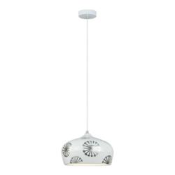 Lampa Wisząca Sufitowa Ginger Rabalux E14 40W Srebrna 6049