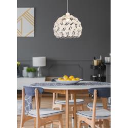 Lampa Wisząca Sufitowa Florence Agora E27 40W Biała 17340/300-WH