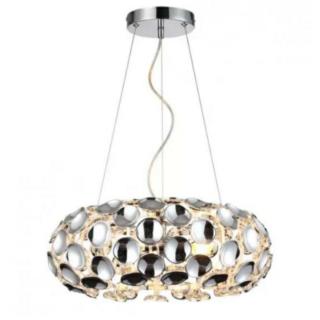 Lampa Wisząca Sufitowa Galaktyka Agora E14 3x40W Srebrna 17060-3