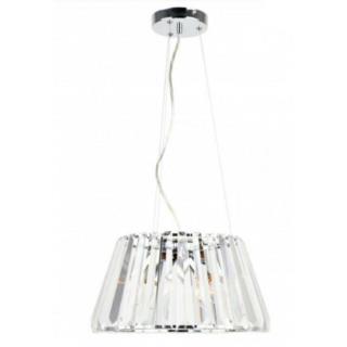 Lampa Wisząca Sufitowa Kwarc Agora E27 3x40W Srebrna 1-3D H17 1113