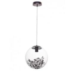 Lampa Wisząca Sufitowa Flora Agora E27 40W Srebrna W093-300