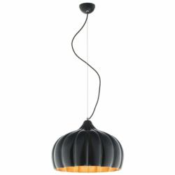 Lampa Wisząca Sufitowa Zoja Auhilon 60W Czarna