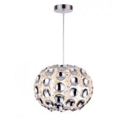 Lampa Wisząca Sufitowa Galaktyka Agora E27 1x40W Srebrna 17022-1