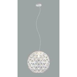 Lampa Wisząca Sufitowa Frozen Auhilon E27 60W Biała MD17056-1L-WH