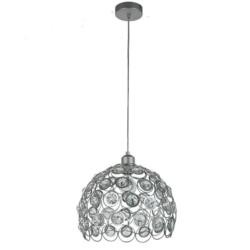 Lampa Wisząca Sufitowa Florence Agora E27 40W Srebrna 17340/300-SL