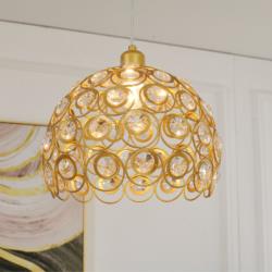 Lampa Wisząca Sufitowa Florence Agora E27 40W Złota 17340/300-GL