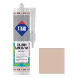 Silikon Sanitarny Atlas Silton S 018 280ml Beż pastelowy