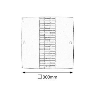 PLAFON DOMINO CZARNO-BIAŁO-SZARY  E27/1x60W  3932