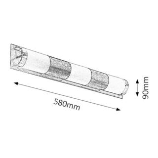 Oprawa Naścienna Periodic E14 3X40W 5809 Chrom