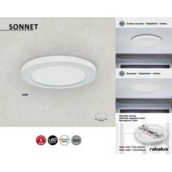 PLAFON RABALUX SONNET LED 1489