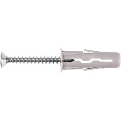 Kołek uniwersalny UNO 10mm z wkrętem 6,0x60mm RawlPlug 13413