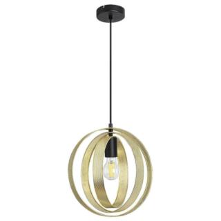 Lampa Wisząca Harlow E27 1X60W 3607  Czrny/Złoto