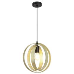 Lampa Wisząca Harlow E27 1X60W 3607  Czrny/Złoto