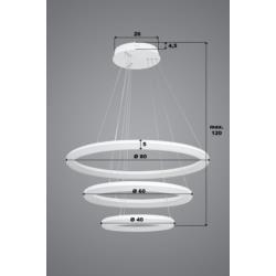 Lampa Wisząca Neptun-114W