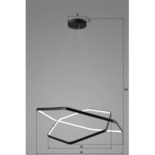 Lampa Wisząca Gaspar 2L Auhilon  1606