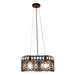 LAMPA WISZĄCA ALESSANDRA 2157 CZARNY MAT