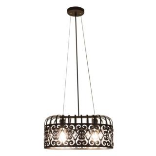 LAMPA WISZĄCA ALESSANDRA 2157 CZARNY MAT