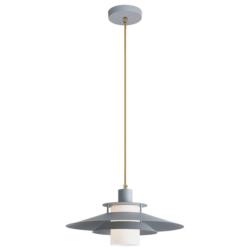 Lampa Cameron 1X 40W 4313 Szary / Złoty / Biały