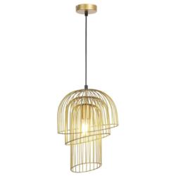 Lampa Wisząca Rowena E27 1X60W Złota 6228