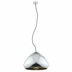 Lampa Wisząca Sufitowa Haiti Argon E27 15W Srebrna 3689