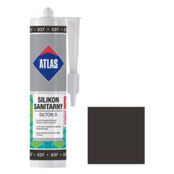 Silikon Sanitarny Atlas Silton S 037 280ml Grafit