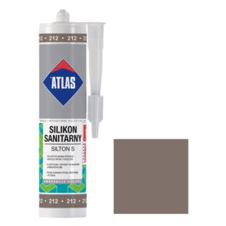 Silikon sanitarny Silton S 212 szarobrązowy 280ml Atlas