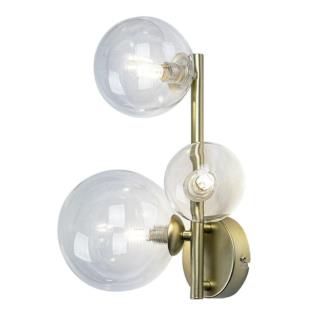 Lampa Ścienna Aslov Rabalux G9 3x28W Złota 71299