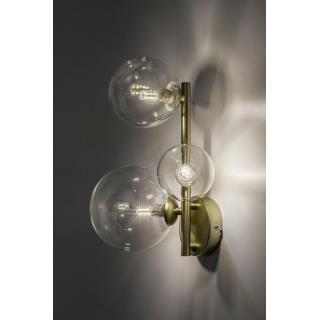 Lampa Ścienna Aslov Rabalux G9 3x28W Złota 71299