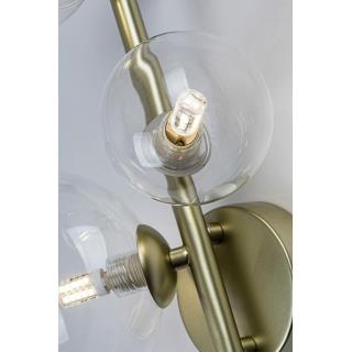 Lampa Ścienna Aslov Rabalux G9 3x28W Złota 71299