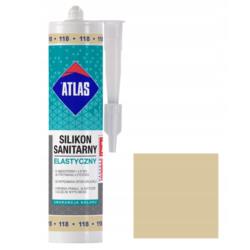 Silikon Sanitarny Atlas Elastyczny 118 280ml Jaśminowy