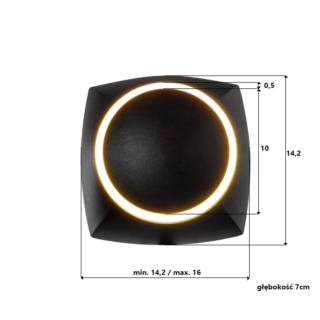 Kinkiet Nikko Bl LED 5W 4000K Adl