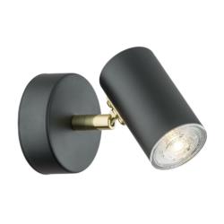 Kinkiet Lampa Ścienna Lagos Argon GU10 5W Czarny 4210