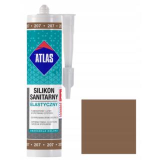 Silikon sanitarny 280ml latte Atlas 207